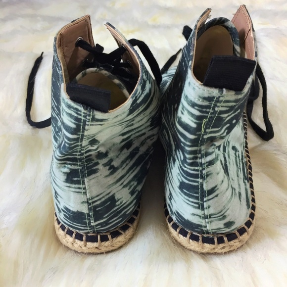 🎉SALE Rachel Roy Canvas High Top Espadrilles - Picture 6 of 7